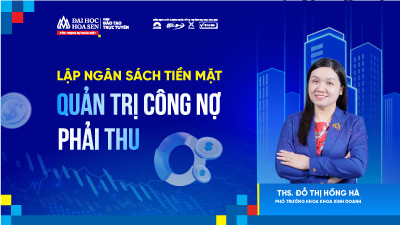 Lập ngân sách tiền mặt quản trị công nợ phải thu